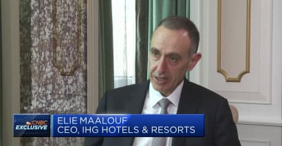 We're not moving our Middle East headquarters, says Intercontinental Hotels Group CEO