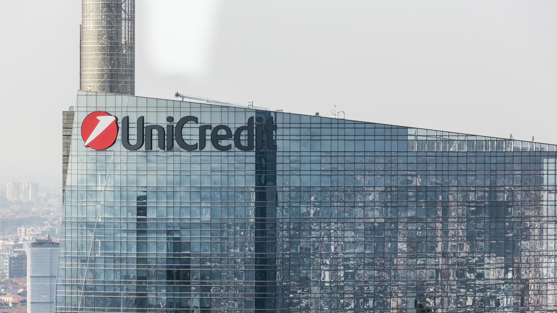 Shares of Italy's UniCredit jump 10% and hit eight-year high on earnings beat