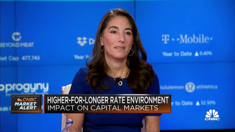 Five percent interest rates could be the new normal going forward, says Goldman Sach's Beth Hammack