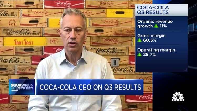 Coca-Cola CEO on Q3 earnings, company outlook and the state of US consumer