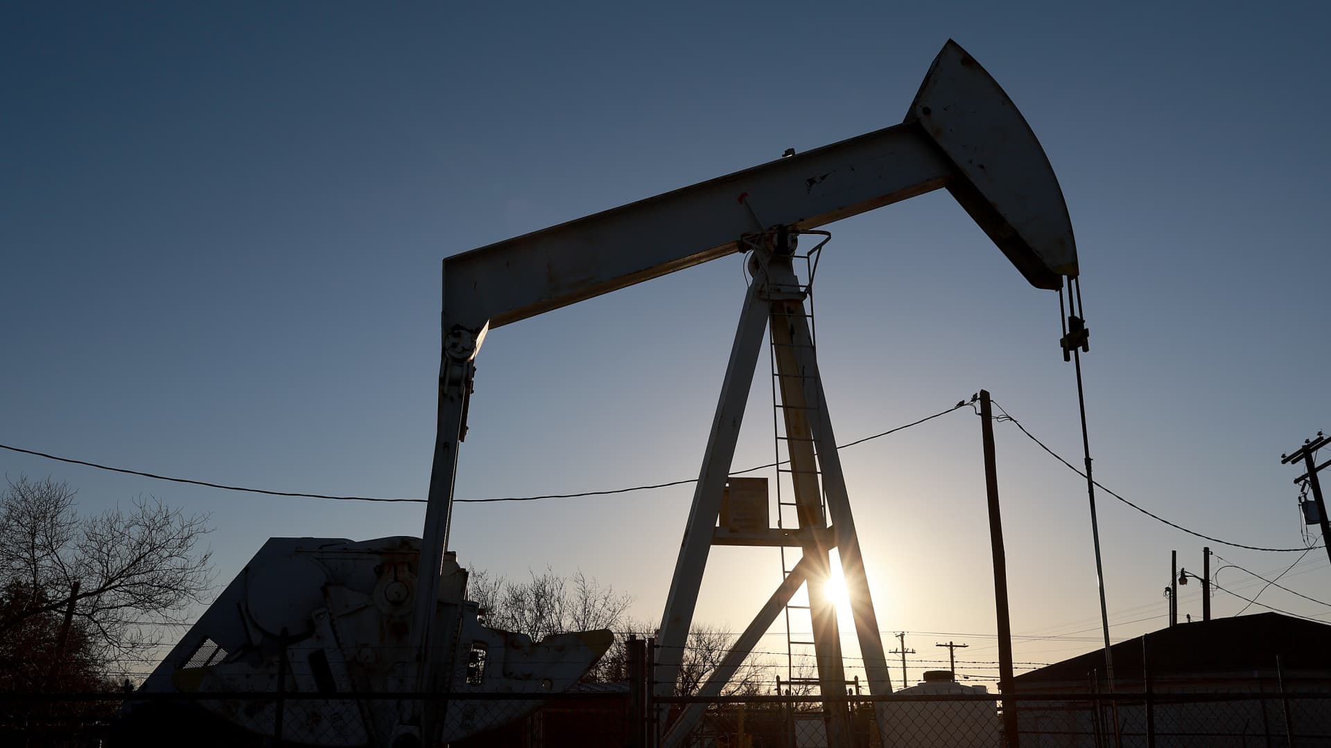 U.S. crude oil prices fall below  a barrel to their lowest since July
