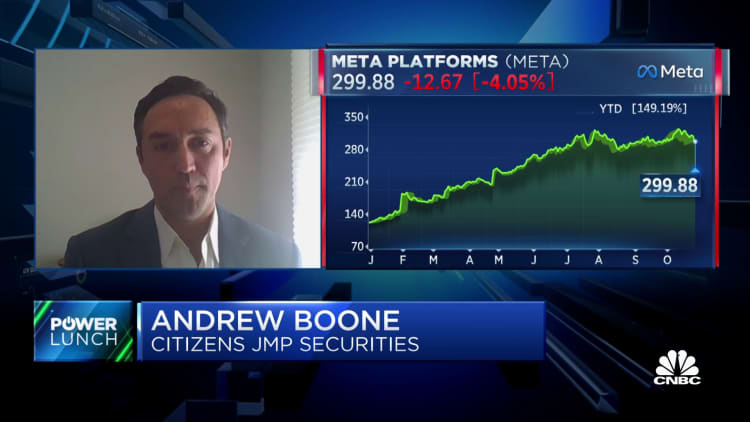 Meta will put up 'pretty strong' Q3 results, says JMP Securities' Andrew Boone