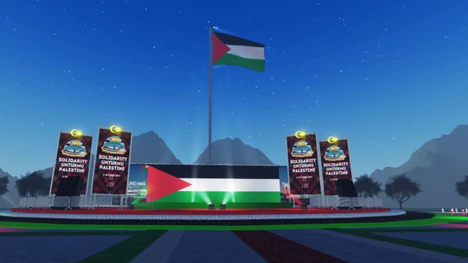 Popular video game found to be virtual hub for pro-Palestinian protests