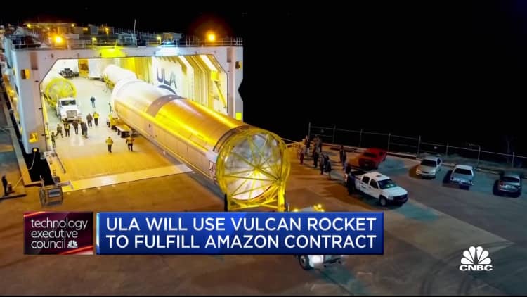 United Launch Alliance CEO talks using Vulcan Rocket to fulfill Amazon contract