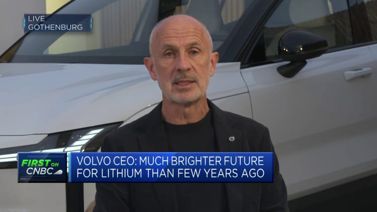 We're seeing 'less turbulence' in China because we're in the premium market, says Volvo CEO