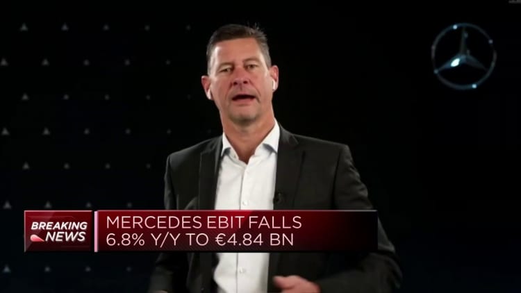 Mercedes CFO says macro environment is subdued