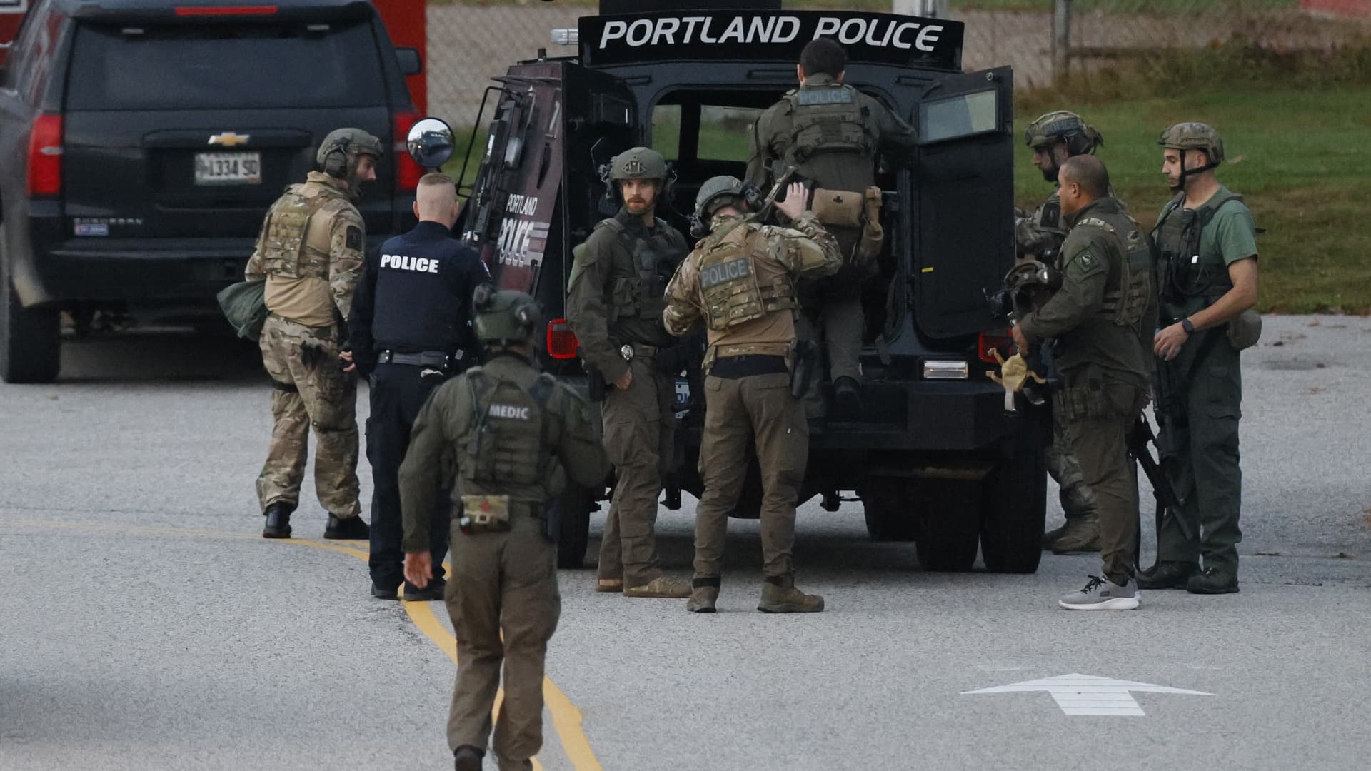 Manhunt underway for suspect in Maine shooting that left at least 18 people dead