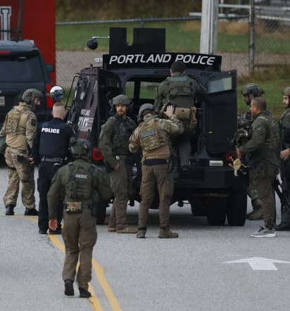 Manhunt underway for suspect in Maine shooting that left at least 18 people dead