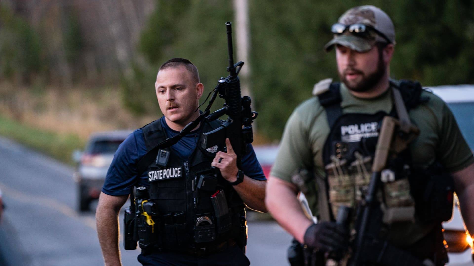 Maine shooting manhunt enters second day; residents still sheltering in place