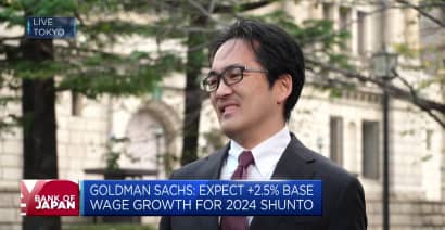 BOJ to make 'bigger' policy decision after 2024 spring wage talks: Goldman Sachs