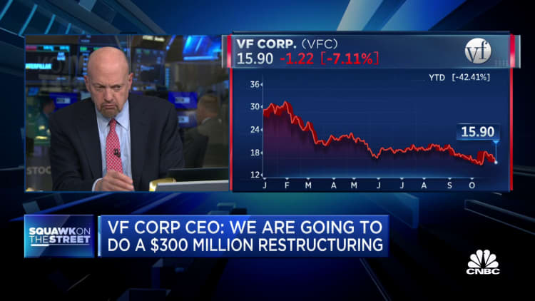 Cramer’s Stop Trading: VF Corp.