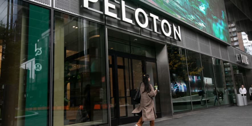 Private equity firms circle Peloton for potential buyout