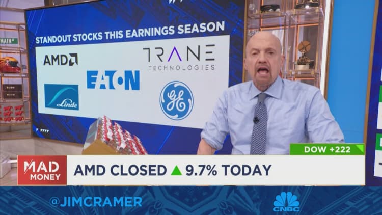 The Fed's decision allows us to reward strong companies with higher share prices, says Jim Cramer