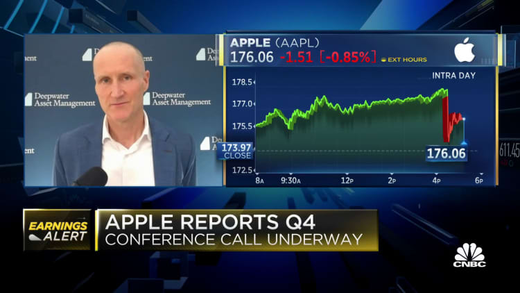 Apple should be viewed as a consumer staples company, says Deepwater's Gene Munster