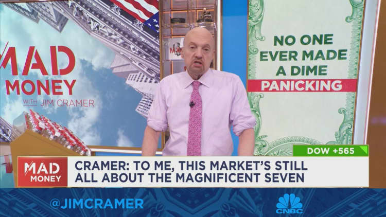 This market is still about the Magnificent Seven, says Jim Cramer