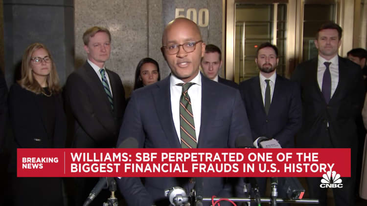 윌리엄스 미국 변호사: SBF는 미국 역사상 가장 큰 금융 범죄 중 하나를 저질렀습니다.