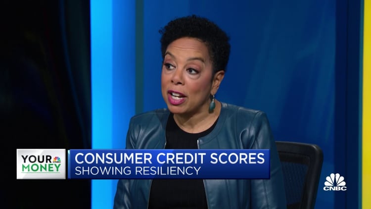 Consumer credit scores held up despite increased debt