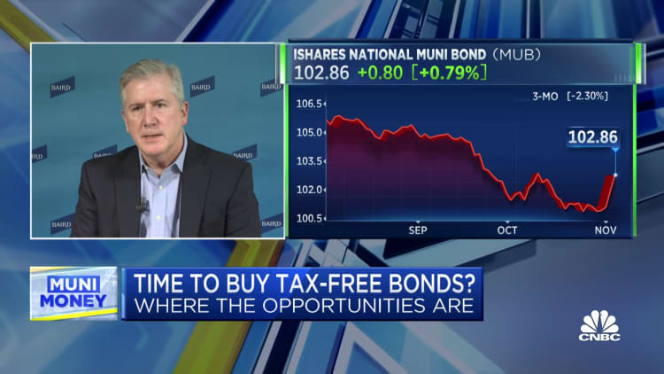 The compelling value of the muni market is starting to come through, says Baird's Duane McAllister