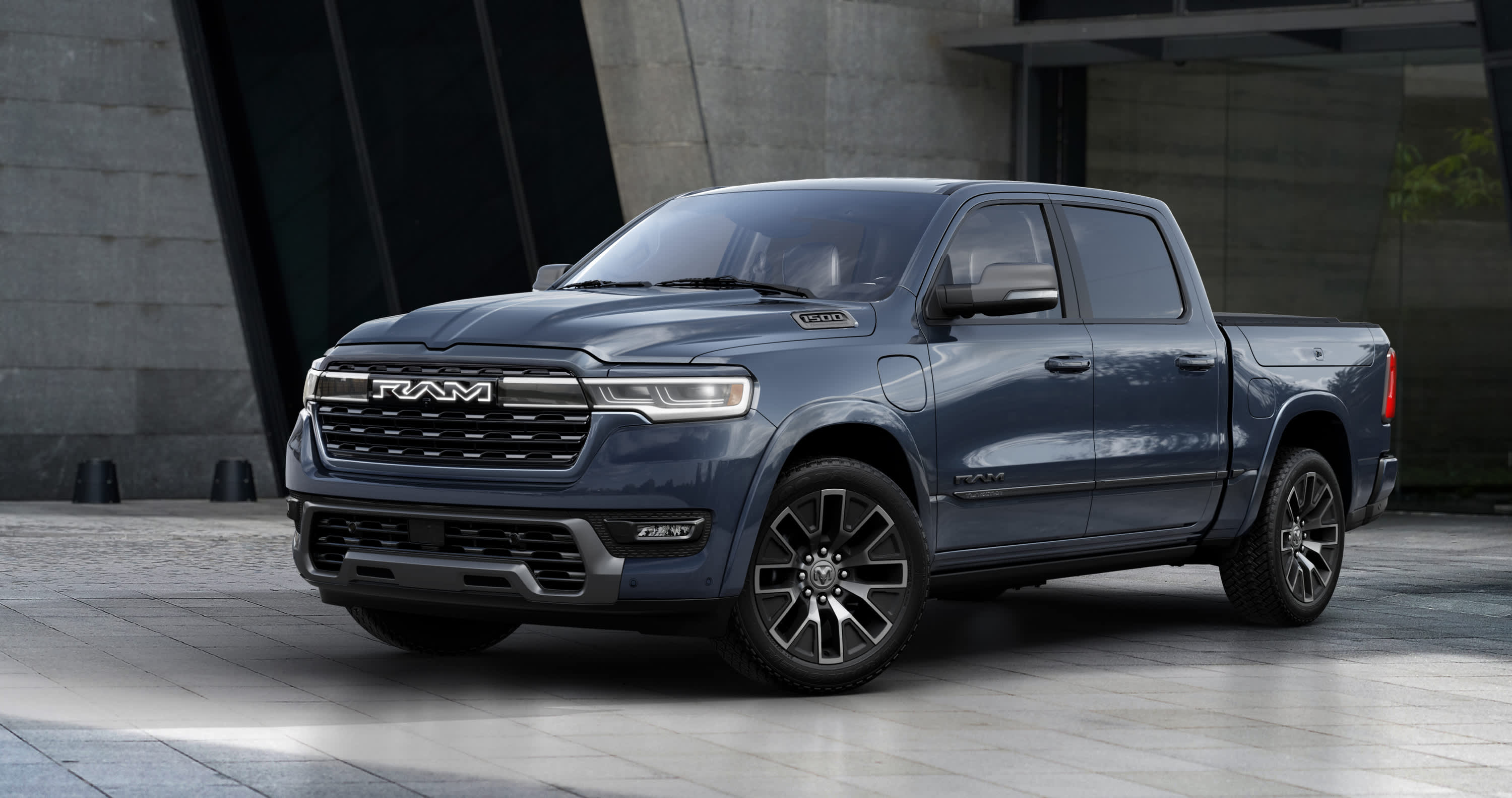 The new Ram pickup has a gas-powered electric generator