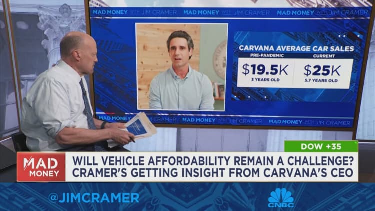 We hope and expect car prices will come down, says Carvana CEO Ernie Garcia