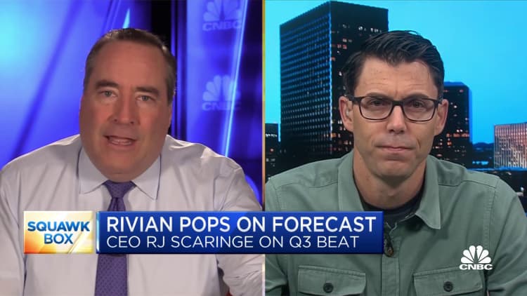 Rivian CEO RJ Scaringe on Q3 beat: Continue to see tremendous amount of excitement for our products