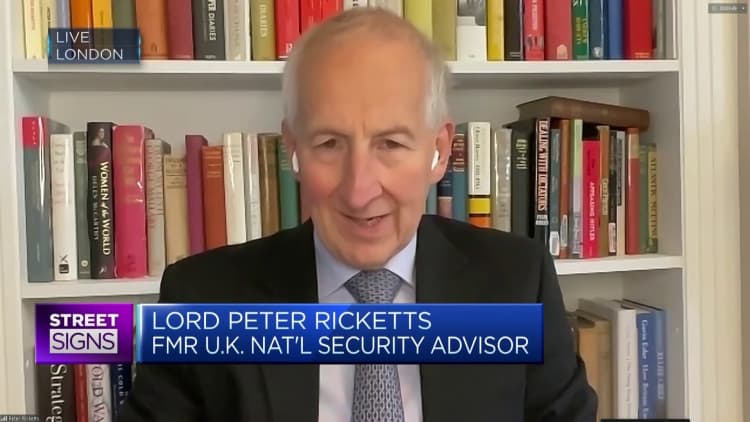 Lord Ricketts: Russia condemnation and support for Israel difficult to square