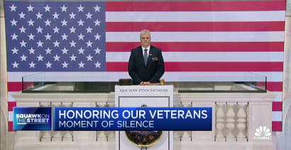 Honoring our veterans: NYSE and Nasdaq observe moment of silence