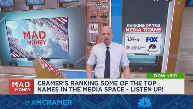 Jim Cramer puts media stocks in the spotlight