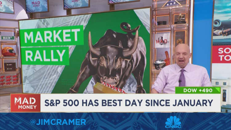 October CPI numbers show we've left spiraling prices behind, says Jim Cramer