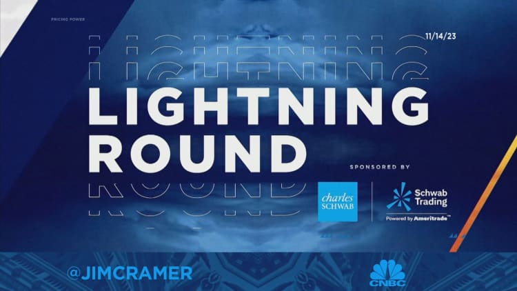 Lightning Round: There's too much hype around C3.ai, says Jim Cramer