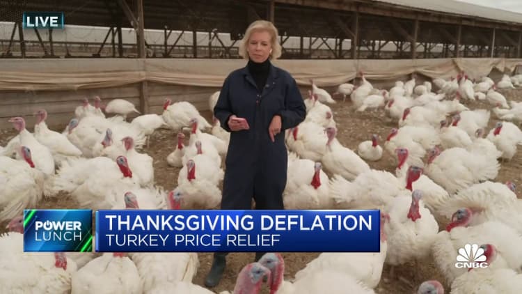 Thanksgiving dinner will be cheaper, here's why
