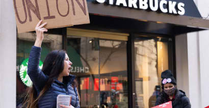 Starbucks closed 23 U.S. stores to deter unionizing, agency claims
