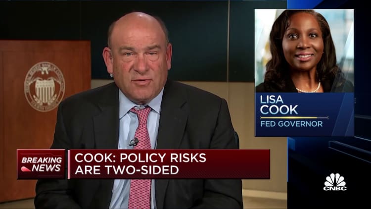 Fed Governor Lisa Cook: A soft landing is possible but not assured