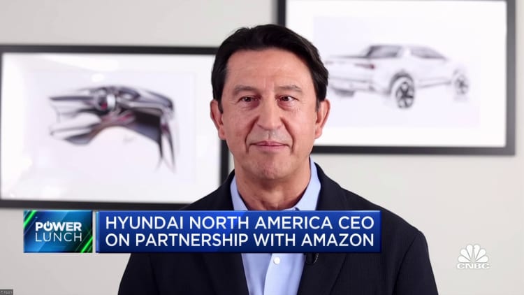 Hyundai CEO on partnership with Amazon