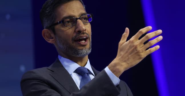 Alphabet tempers fears that it's falling behind in AI with blowout first-quarter results
