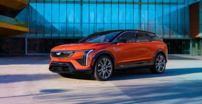 Cadillac reveals its new entry-level EV, a compact crossover called the Optiq