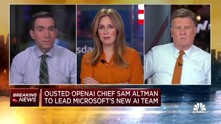 Ousted OpenAI chief Sam Altman to lead Microsoft’s new AI team