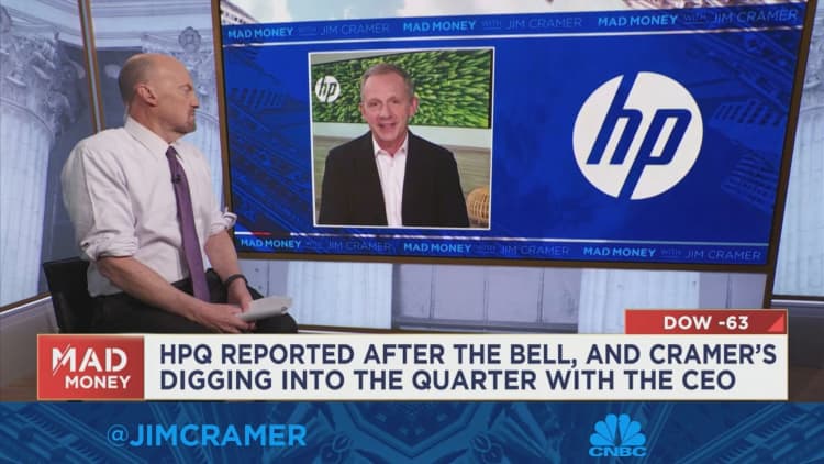HP Inc. CEO Enrique Lores goes one-on-one with Jim Cramer