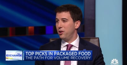 Not expecting any outright deflation in the packaged food industry, says BofA's Peter Galbo