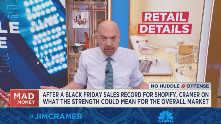 Jim Cramer talks strength in the retail market following Black Friday
