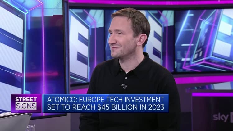 European technology investments are expected to reach $45 billion by 2023, Atomico says