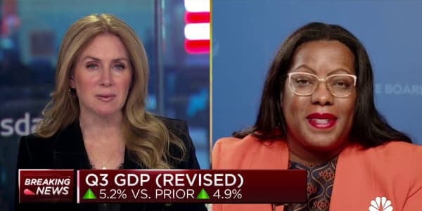 We see a 'short & shallow' recession in the first half of 2024: The Conference Board's Dana Peterson