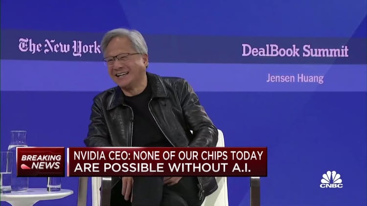 Nvidia CEO: U.S. chipmakers at least a decade away from China supply chain independence
