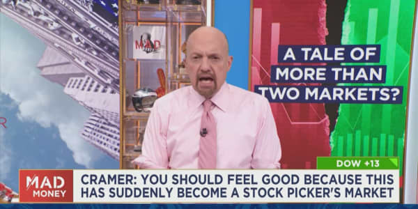 This has become a stock picker's market, says Jim Cramer