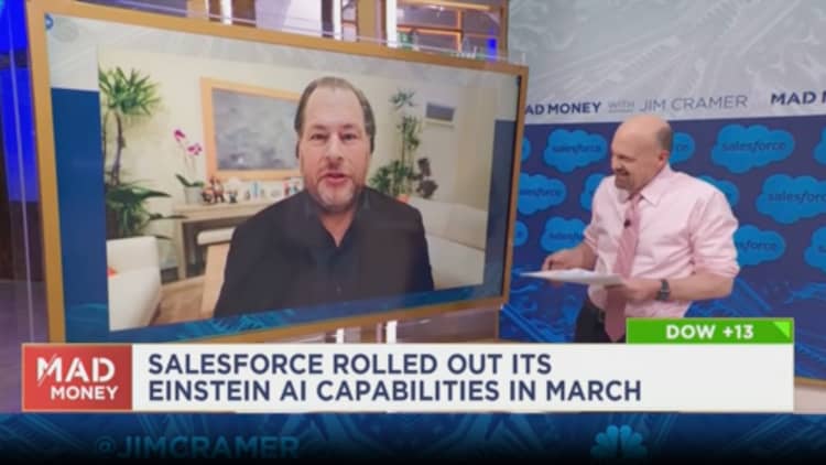Our data cloud is an 'incredible new product', says Salesforce CEO Marc Benioff