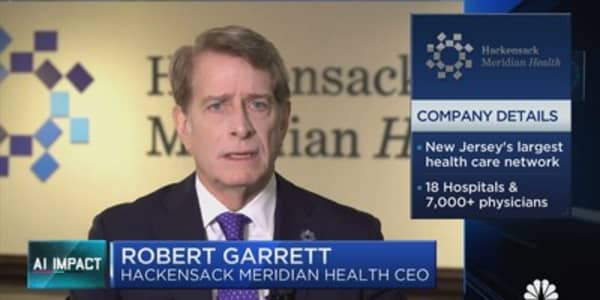 AI has the opportunity to truly transform healthcare, says Hackensack Meridian CEO Robert Garrett