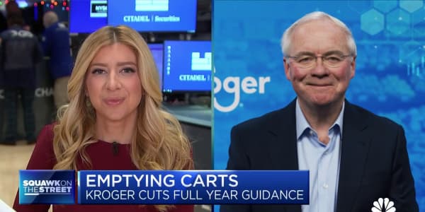 Kroger CEO: We continue to expect 'slight inflation' in 2024