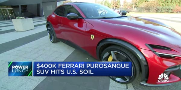 $400K Ferrari Purosangue SUV hits U.S. soil