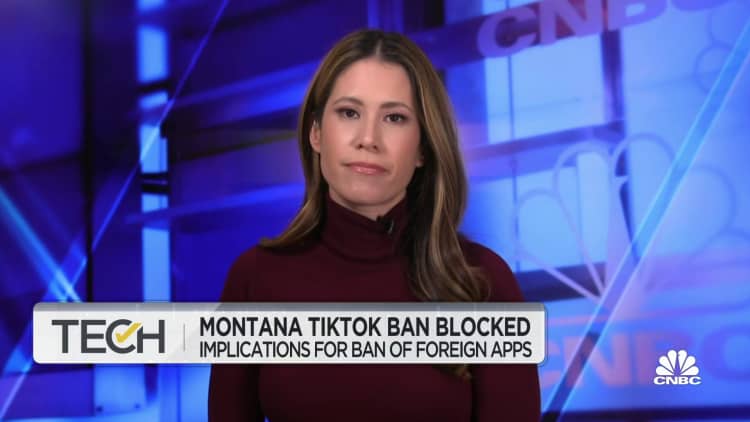 Judge blocks Montana TikTok ban, says it violates first amendment