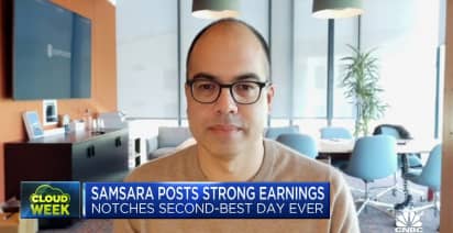 Samsara CEO Sanjit Biswas talks Q3 earnings as stock notches